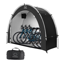EPCPSHADES Bike Storage Tent sheds for Outdoor,Waterproof Anti-UV Bike Storage Tent Bicycle Motorcycle Shed Shelter Outdoor Backyard Steel Frame PE C