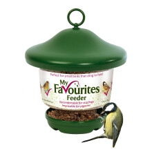 Small Bird Feeders for Small Birds Only - Jacobi Jayne My Favourites Lantern Bird Feeder - Mealworm Feeder - Pigeon Proof Bird Feeder for Hanging