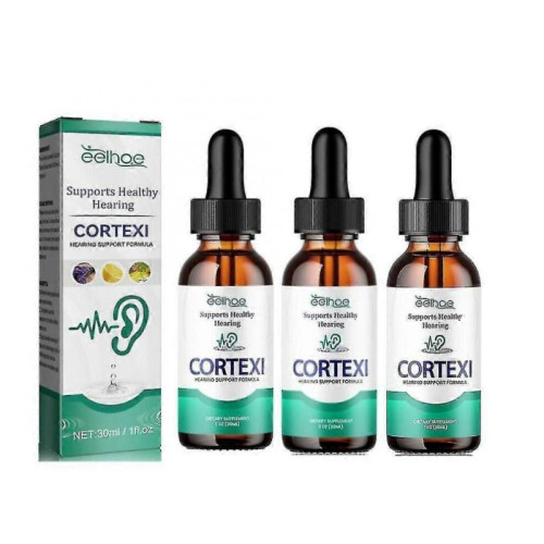 3pcs Cortexi Drops - for Ear Health, Hearing Support, Healthy Eardrum 2023 New