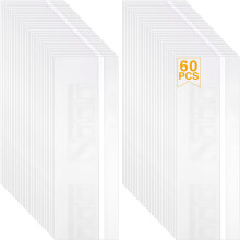 60 Pack Window Fly Traps, Window Fly Stickers Indoor, Sticky Fly Traps, Fly Catc