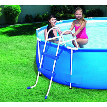 Jilong 2 STEP POOL LADDER FOR ABOVE GROUND UP TO 33"/84 cm SWIMMING POOL WALL HE