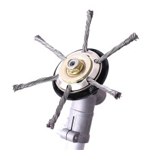 Grass Petrol Strimmer Head Indestructible Garden Lawn Mower, Strimmer Wire Brush