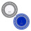 Disque stroboscopique de platines de 12 pouces pour-Bleu 2