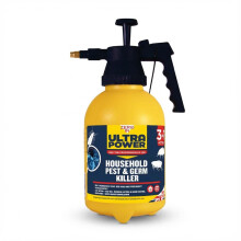 Zero In Household Germ & Insect Killer - 1.5L Pressure Sprayer Professional Strength Indoor Use Anti-Bacterial Long-Lasting Protection Kills Cockroac