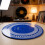 Disque stroboscopique de platines de 12 pouces pour-Bleu 5