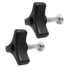 2 Sets Lawn Mower Handle Bolts,Universal Lawn Mower Parts & Accessories,Triangle