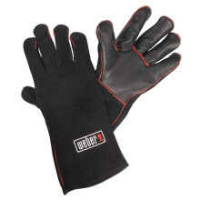 Weber 17896 Leather Glove, Black, 2 Count (Pack of 1)