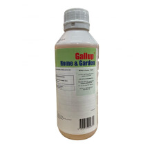 Gallup Home & Garden Weed Killer 1L - Glyphosate High Industrial Concentrate Strength Herbicide Weed Killer for Effective Perennial Grass & Broad Lea