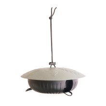 Rosewood Recycled Wild Bird Seed Feeder – Hanging or Pole Mounted Feeder for Small Garden Birds – Eco-Friendly, Easy to Clean & Fill – Durable P