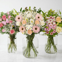 Florist Choice Fresh Flower Bouquet – Stunning Mixed Stems for: Birthdays, Anniversaries & Sympathy – Next day Flowers Delivery (Standard)