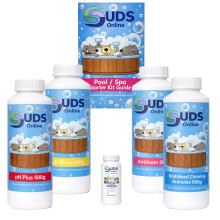 SUDS-ONLINE Inflatable Hot Tub Chemical Starter Kit 500g / 500ml kit