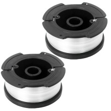 2 Pcs Strimmer Spool for Black and Decker,Strimmer Wire Refills 30ft Each,AF-100