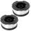 2 Pcs Strimmer Spool for Black and Decker,Strimmer Wire Refills 30ft Each,AF-100 1