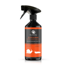 EcoValley Slug & Snail Control Terminator Repellent Spray–Natural Plant-Based Garden Deterrent with Essential Oils, Aromatic Barrier for Indoor or O
