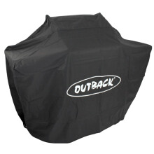 Outback Premium BBQ Cover To Fit Excel/Omega Gas & Charcoal > Water resistant and breathable protective cover with high thread count - OUT370043
