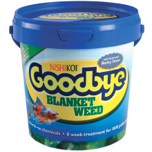 Goodbye Blanket Weed Treatment for Ponds 25g, Pack of 10 Sachets – 100% Natural Pond Cleaner – 1 Sachet Treats 1000 Gallons of Pond Water