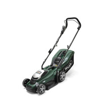 Webb Classic WEER33 Electric Rotary Lawnmower with 5 Cutting Heights, 33cm Cutting Width and 35L Collection Bag - Voted Best Buy Budget Mower by BBC