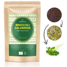 Organic Broccoli Calabrese Sprouting Seeds 250g