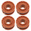LT Easiyl 4PCS Strimmer Spool Line 40.4x17.5mm Lawn Mower Spool Compatible with 1