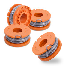 MAOZHOU Strimmer Spool Line,4 PCS WX150 Spools for McGregor MCT1825 MCT2X1825,Strimmer Wire Compatible with Mac Allister MGTP18Li / Qualcast Trimmer