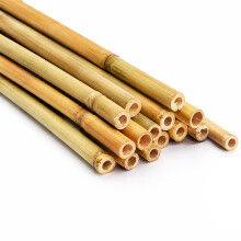 Bamboo Canes Strong Support for Gardeninig Plants 3ft 4ft 5ft 6ft Garden Canes (10mm-12mm) Thick Garden Stakes Eco-Friendly Bamboo sticks for Plant S