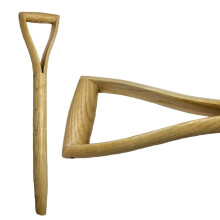 Equip247uk 28” Split YD Toon Wood Tapered Hardwood D Handle | 28 Inch 71cm Toon Wood Handle with YD Grip | Spare Replacement for G