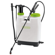 Draper Knapsack Garden Sprayer 12L | Backpack Pump Action Pressure Sprayer | Weed Killer Pump Sprayer | Patio Cleaner | 63056