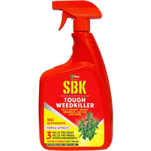 SBK Brushwood Killer Spray 1L (Pack of 1) – Tough Weedkiller & Stump Killer | Extra Strong Ready-to-Use Weed Killer for Brambles, Nettles & Woody We