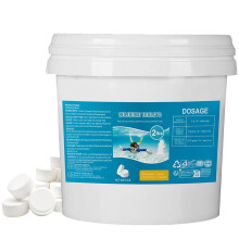 2LB Multifunction Chlorine Tablets for Swimming Paddling Pool clean tables Clarifier for water Tablets for Hot Tub