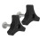 2 Pcs Lawn Mower Handle PartsUniversal, Lawnmowers Handle Wing Nut And Bolt 1