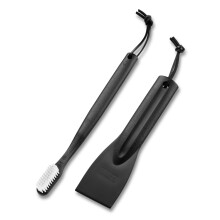 Weber Maintenance Kit for Gas Barbecues/BBQ Cleaning Tools, Includes Cookbox Scraper & Spider Guard Brush, Hard-Wearing Plastic Material