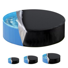 Adiwo Outdoor Swimming Pool Cover, 2.62 FT Portable Foldable Round Dog Pool Cove