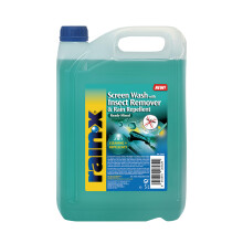 Rain-X RTU Screenwash with Insect Remover & Rain Repellent - Streak-Free Windscreen - Hydrophobic Technology for Superior Rain Protection in Summer -
