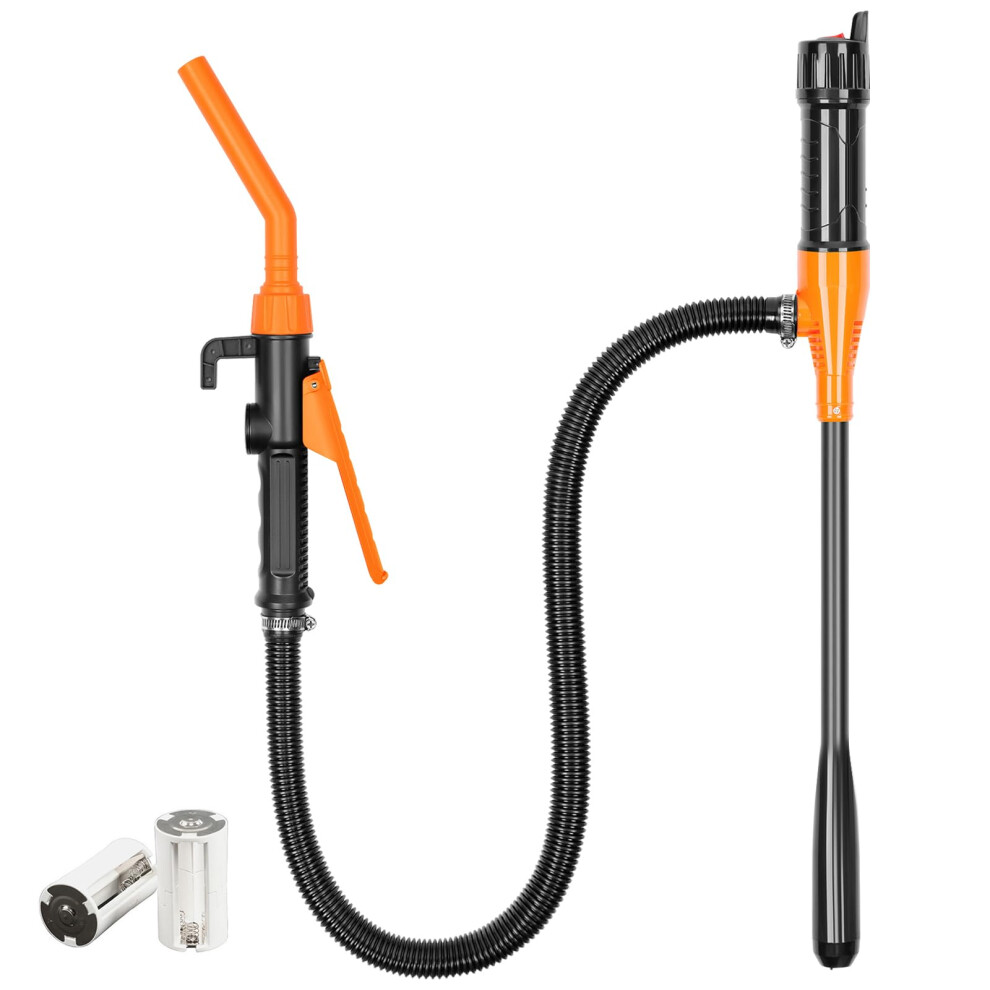 Eafcar Powered Battery Fuel Transfer Pump,Battery Operated Transfer Pumps With Quick Stop Nozzle,Water & Fuel Transfer Pump For Gasoline Diesel Oil G 5009637972136