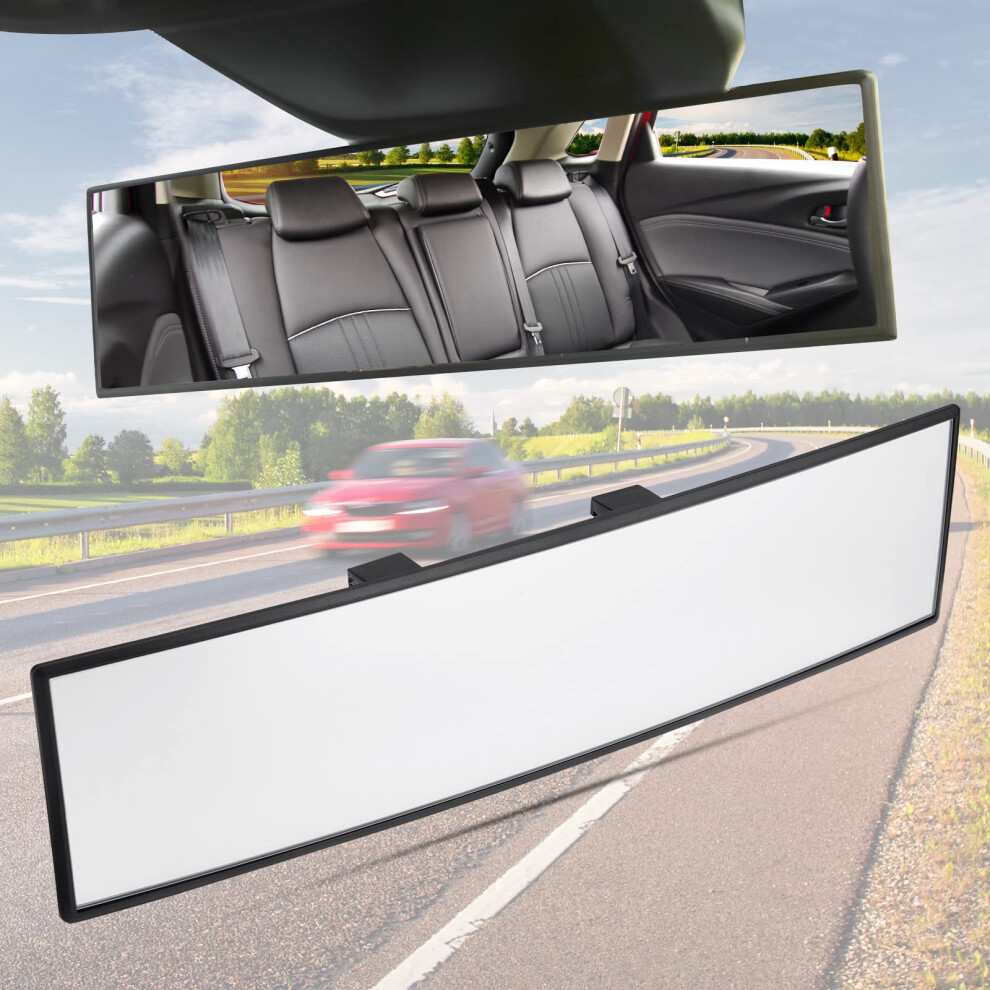Joytutus Rear View Mirror, Universal 11.81 Inch Panoramic Convex 5000041470676