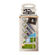 Yankee Candle | Car Jar | Clean Cotton | For cars and small spaces at home | Up to 30 days