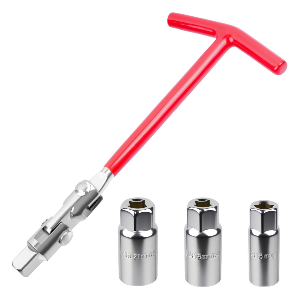Szsiqi 1 Pcs Spark Plug Socket Wrench With 3 Pcsspark Plugs Sockets 5000586939737