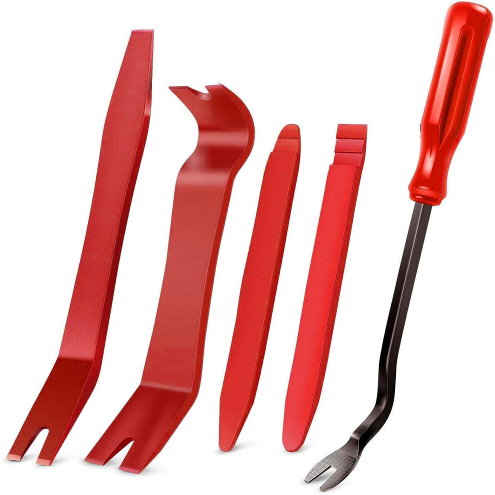 Einesin Trim Removal Tools, Pry Tools, Car Pry Tool Kit, Car Panel Door Audio Radio Stereo Removal Tools For Auto Car Door Audio Panel Trim Removal D 6240895464851