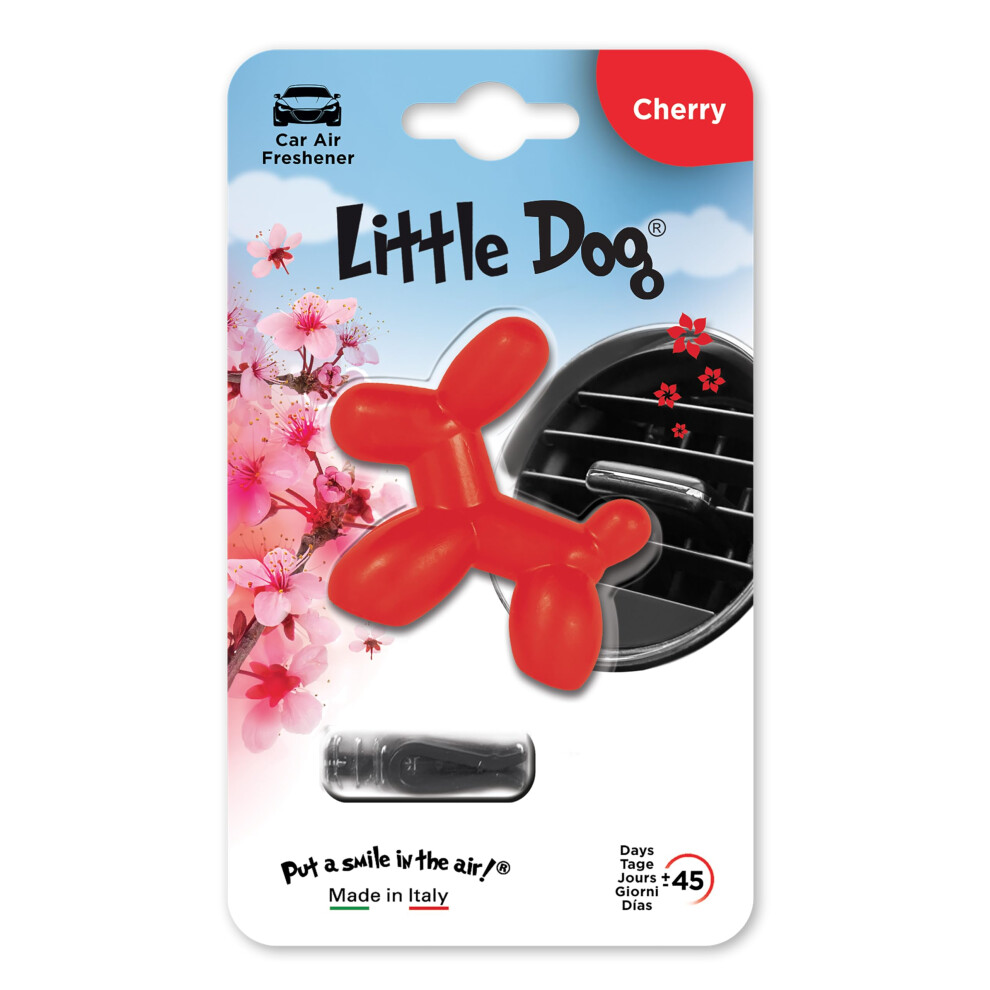 Little Joe Little Dog Gel Air Freshener Cherry Scent For Car Air 5002520908687