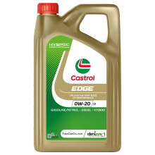 Castrol EDGE 0W-20 C5, Advanced Fully Synthetic Engine Oil, Meets ACEA C5/C6, API SQ & ILSAC GF-7 Specifications, 5L