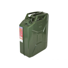 Faithfull 20 Litre Metal Jerry Can – UN & TUV/GS Certified Fuel Container, Carbon Steel Construction, Painted Inside & Out with Lockable Cap, Triple
