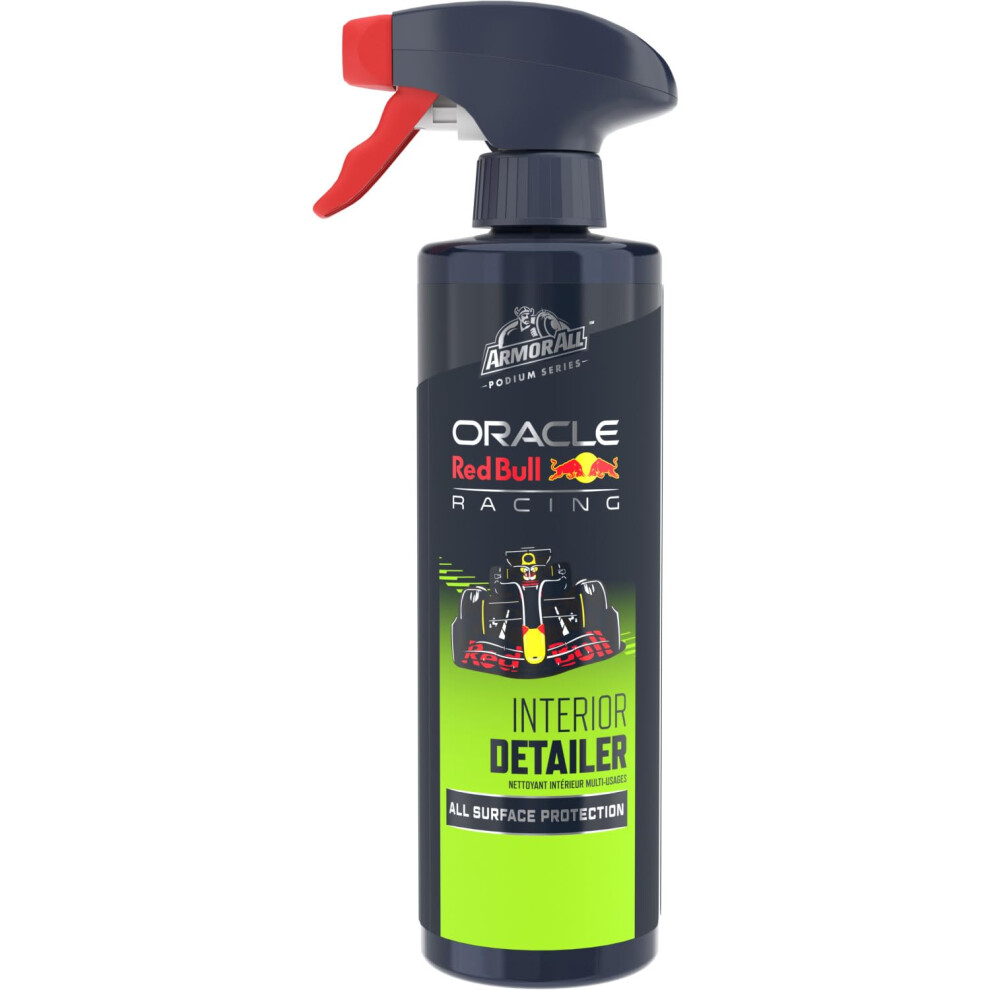 Armor All Podium Series Interior Detailer Spray,500Ml, Car Detailing Spray Developed In Collaboration With Oracle Bull Racing Red 8435628486820