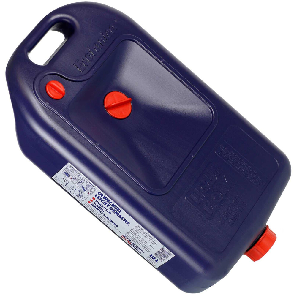 Liqui Moly Oil Change Canister, Pack Of 1, Oil Change Accessories, Item No.: 7055, Practical Oil Change Canister, Accessories For Oil Change, Colourl 3768292256204
