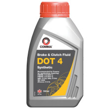 Comma BF4500M 500ml Dot 4 Synthetic Brake Fluid