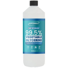 Lucemill Vegetable Glycerine (VG) | 1 Litre | 99.5% Pure, Non-GMO,