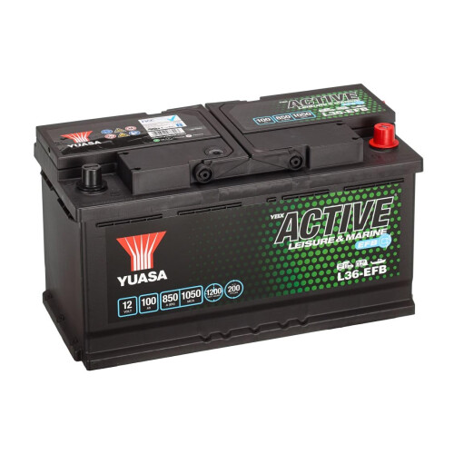 Yuasa L36-EFB 12V 100Ah 850CCA EFB High Performance Leisure