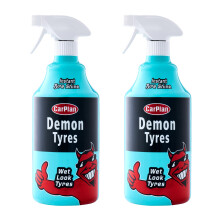 CarPlan Demon Tyres, Instant Tyre Shine, 1 Litre (Pack of