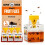 Super Ninja Fruit Fly Trap - 4 pack, Highly Effective Fruit Fly Killer for Home 1