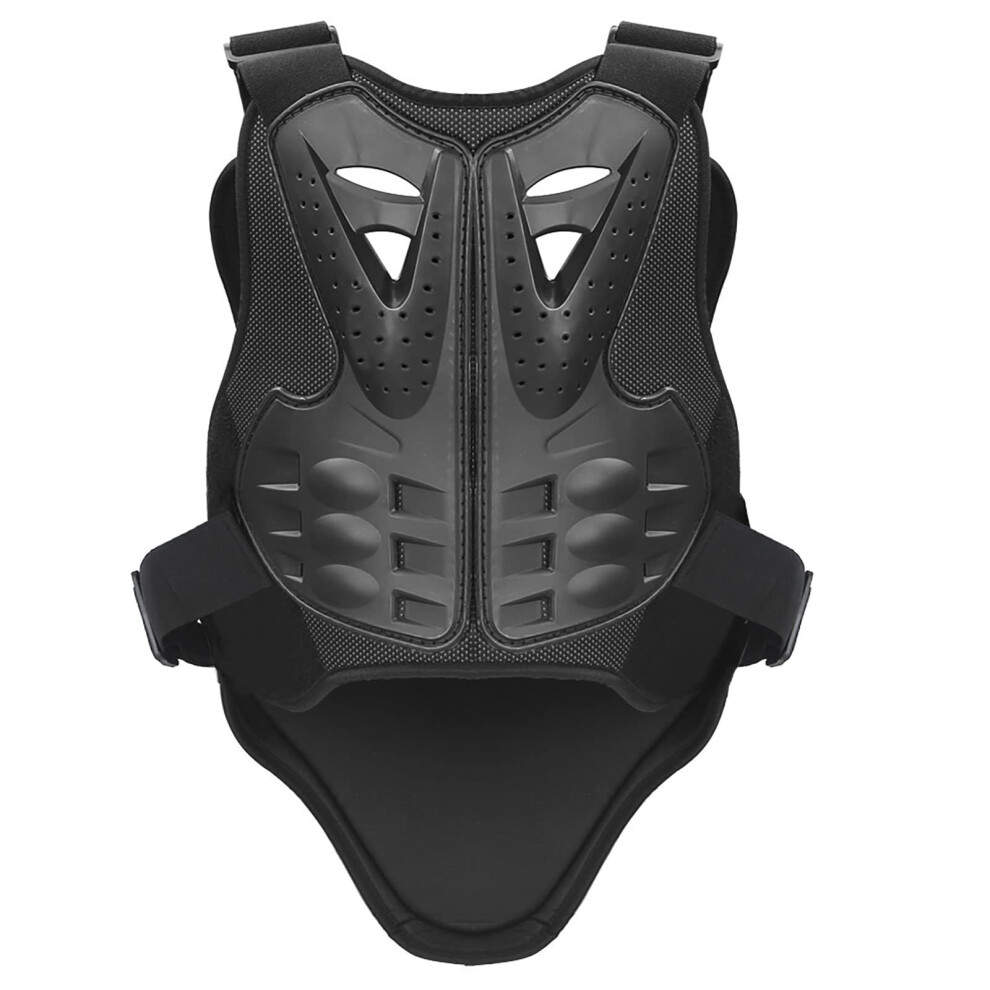 Pellor Sports Chest Back Spine Chest Protector Vest Anti-Fall Motorcycle Protective Gear Motocross Dirt Bike Body Guard Vest For Cycling Skiing Ridin 5005016227576