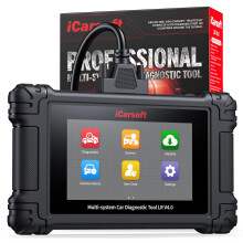 iCarsoft LR V4.0 Bidirectional Diagnostic Tool for Land Rover/Jaguar + 2 Optional Brand Packs, Full System OBD2 Scanner with 38 Services for Land Rov
